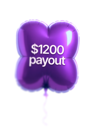 Balloon in the center