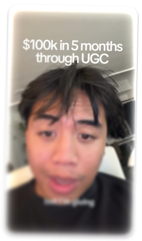 Creator character on the right